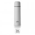 Bouteille Isotherme Soft Touch Blanc Inox 18/10