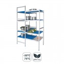 Rayonnage modulaire Ouverte 4 Étagères Fond 385 mm Hauteur 1750 mm