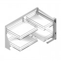 Rack Amovible pour un Angle Aveugle de Cuisine