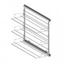 Rack Amovible Chaussure rack pour les Armoires