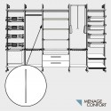 Kit Structure au Plafond, des Étagères Modulaire