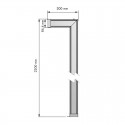 Kit de Structure-à-Mur d'Étagères Modulaire