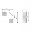 Support d'Angle pour Tablettes et des Modules