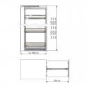 Kit De Rack Colonne Amovible Plat