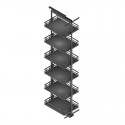 Kit De Rack Colonne Amovible Plat Anthracite