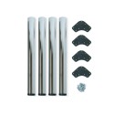 Pied de Table Réglable en Acier D. 60 mm (4 pcs)