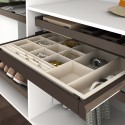 Tiroir boîte à Bijoux en Kit pour le Cabinet Intérieur de Moka