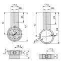 Barre de Penderie Rond D. 28 mm (2 pcs)